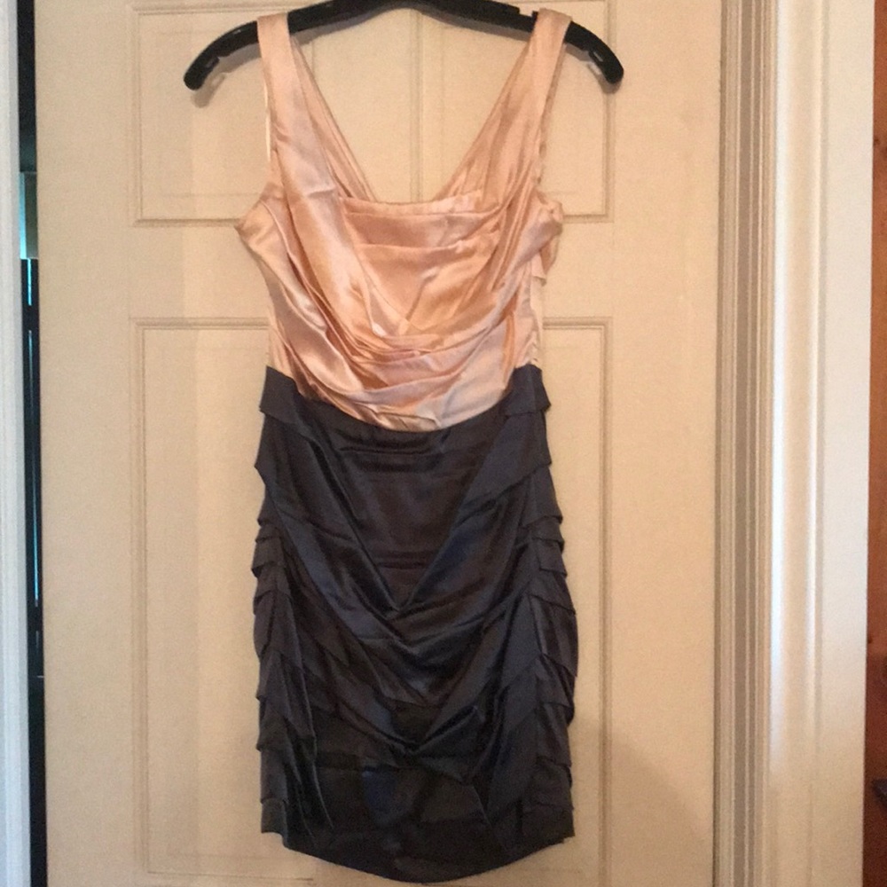 Two toned cocktail dress.